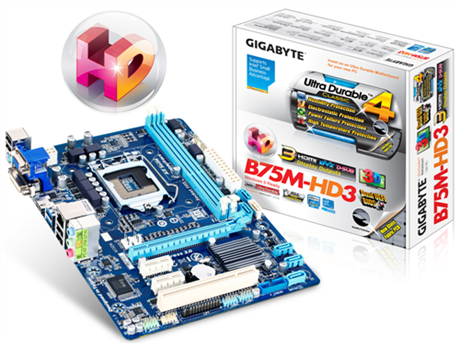 Placa GIGABYTE B75M-HD3