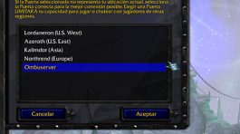 Lista de servidores de Battlenet en WC3