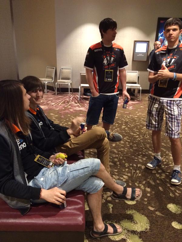vp antes de su primer juego