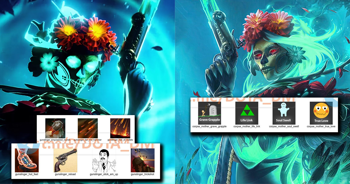 Dota 2 Muerta y sus posibles habilidades